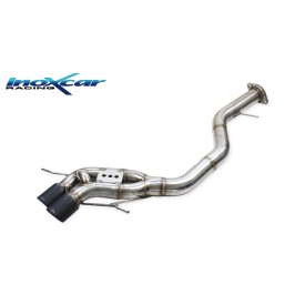 Sportauspuff Inoxcar BMW SERIE 1 - E82 BME82.02.XR80BLACKMATT