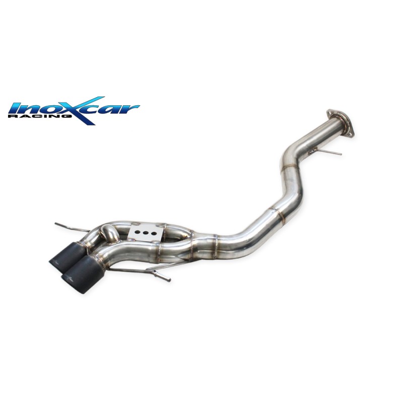 Sportauspuff Inoxcar BMW SERIE 1 - E82 BME82.02.XR80BLACKMATT