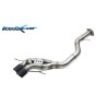 Sportauspuff Inoxcar BMW SERIE 1 - E82 BME82.02.XR80BLACKMATT