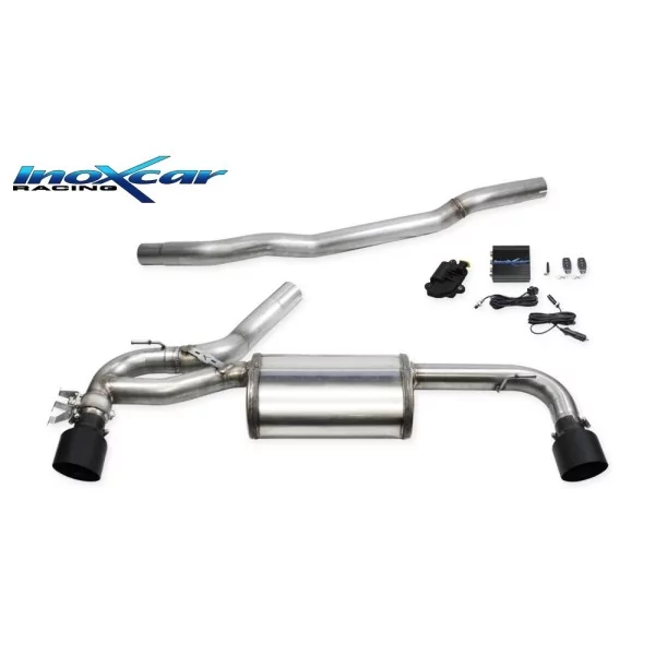 Sportauspuff Inoxcar BMW SERIE 1 - F40 VALV.BMF40.05.10CBLACK