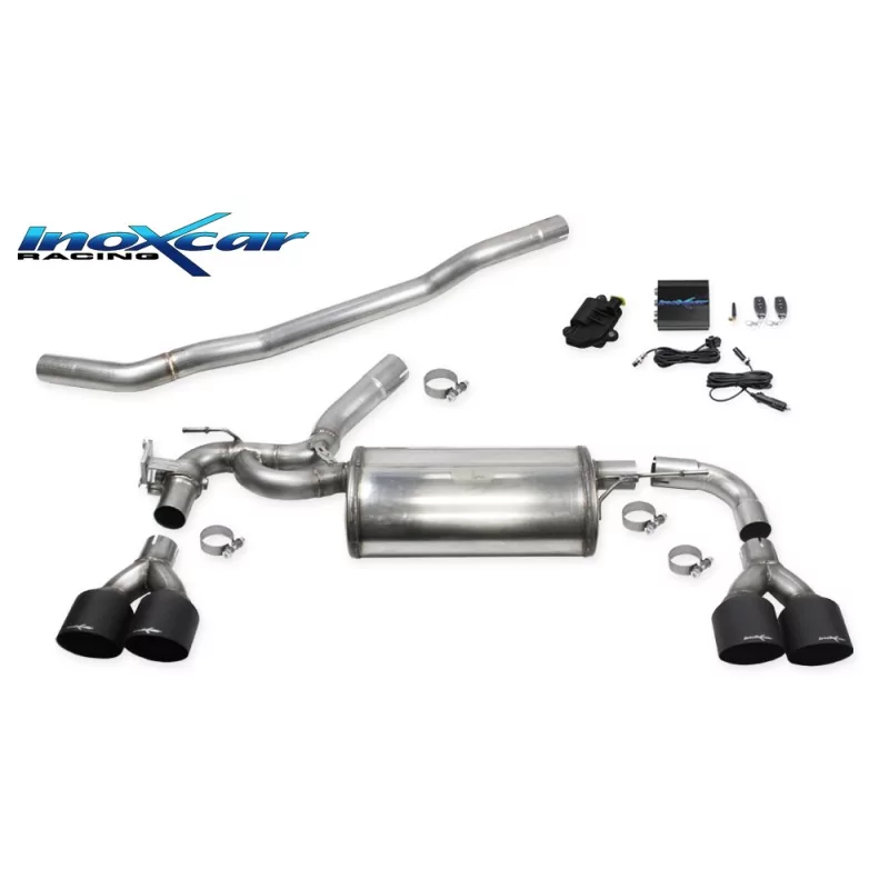 Escape Inoxcar BMW SERIE 1 - F40 VALV.BMF40.04.10CBLACK Escape Inoxcar BMW SERIE 1 - F40 VALV.BMF40.04.10CBLACK