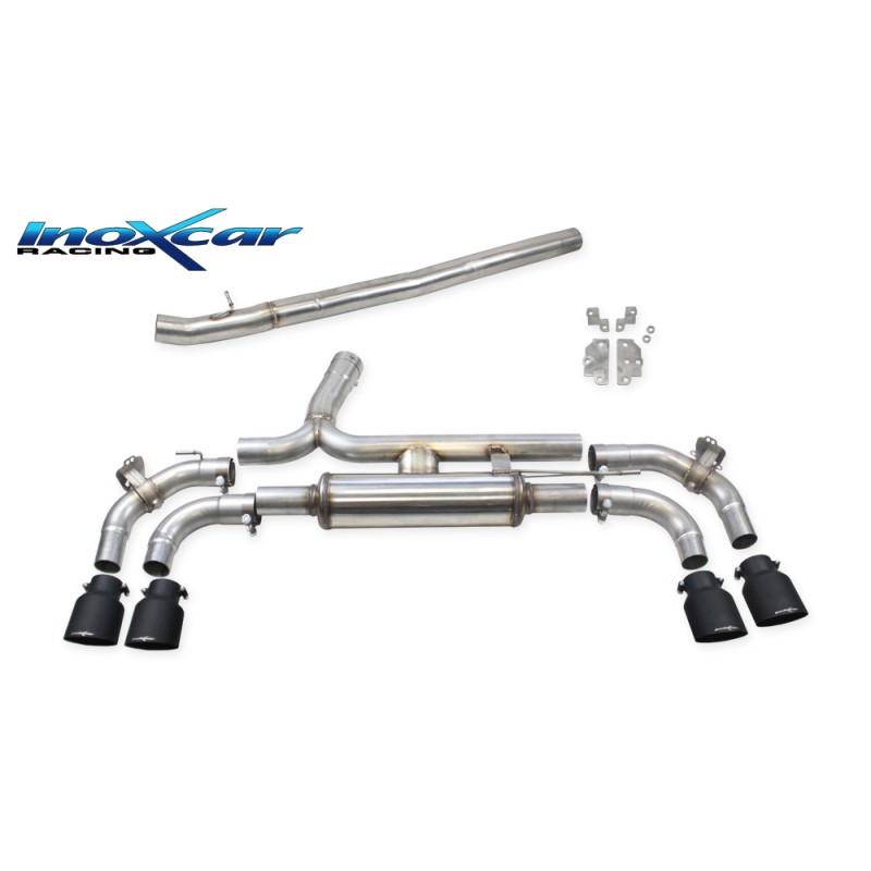Exhaust Inoxcar BMW SERIE 1 - F70 VALV.BMF70.01.10CBLACK