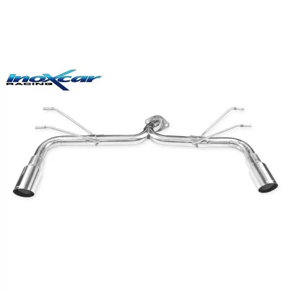 Echappement Inoxcar FIAT 124 F124.02.RA