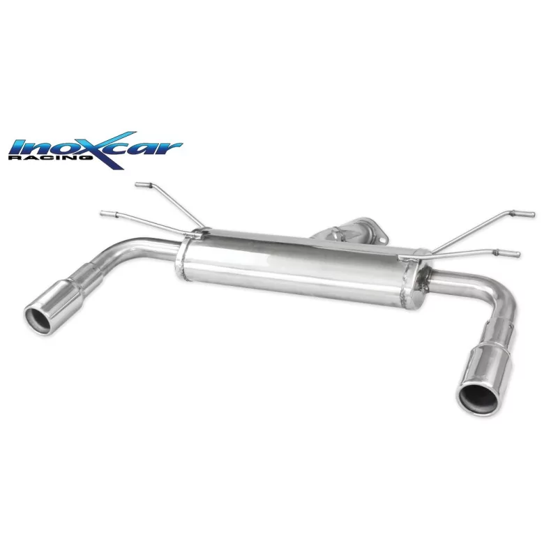 Sportauspuff Inoxcar FIAT 124 F124.01.80 Sportauspuff Inoxcar FIAT 124 F124.01.80