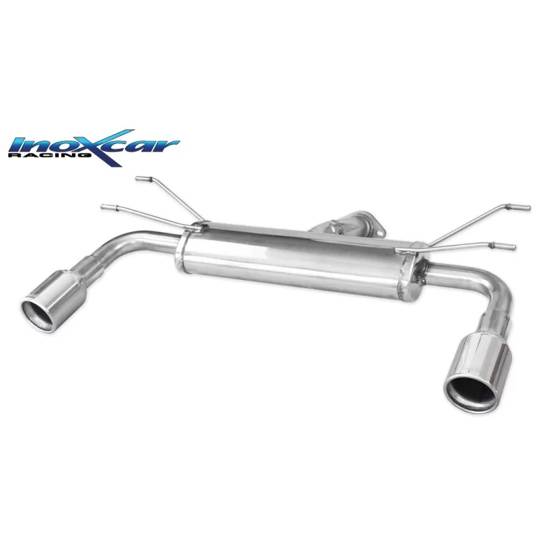 Sportauspuff Inoxcar FIAT 124 F124.01.102 Sportauspuff Inoxcar FIAT 124 F124.01.102