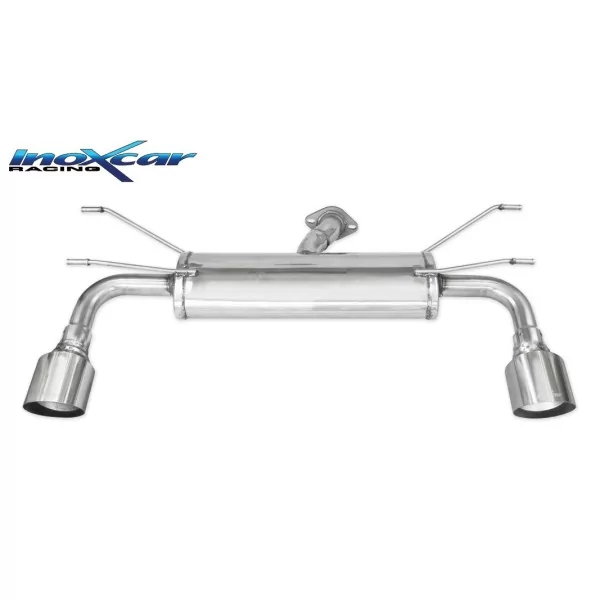 Sportauspuff Inoxcar FIAT 124 F124.01.10RA
