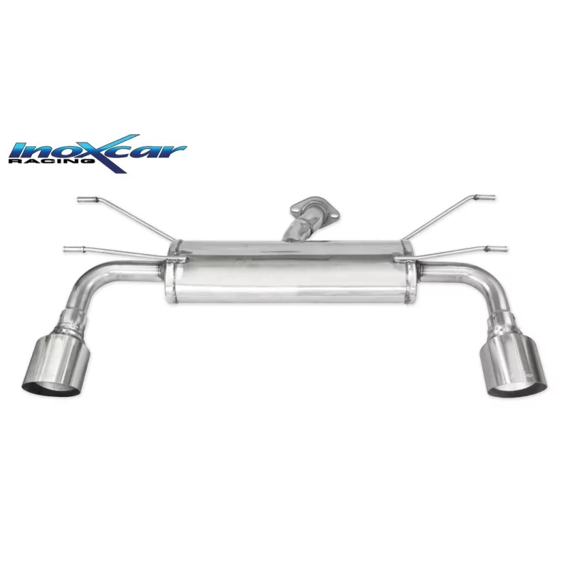 Exhaust Inoxcar FIAT 124 F124.01.10RA Exhaust Inoxcar FIAT 124 F124.01.10RA