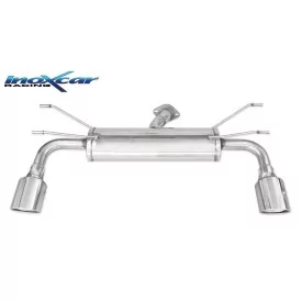 Echappement Inoxcar FIAT 124 F124.01.XR10