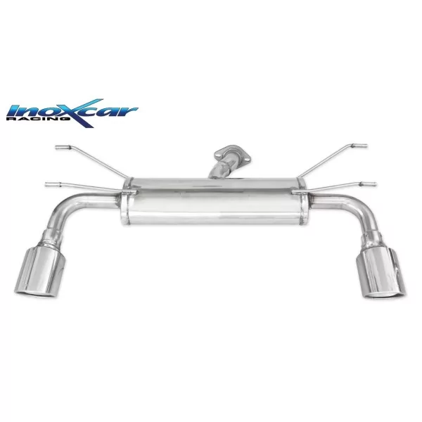 Echappement Inoxcar FIAT 124 F124.01.XR10