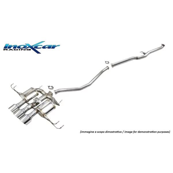 Escape Inoxcar HONDA CIVIC CATBACK.HOCI.11.114R
