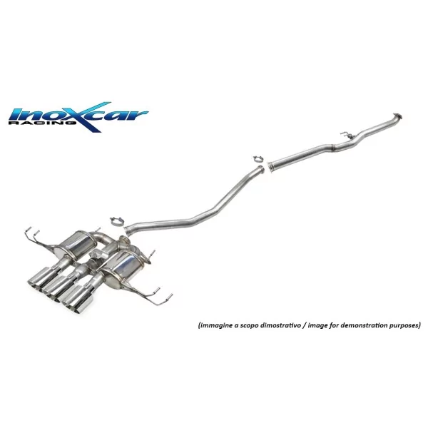 Escape Inoxcar HONDA CIVIC CATBACK.HOCI.11.114RS