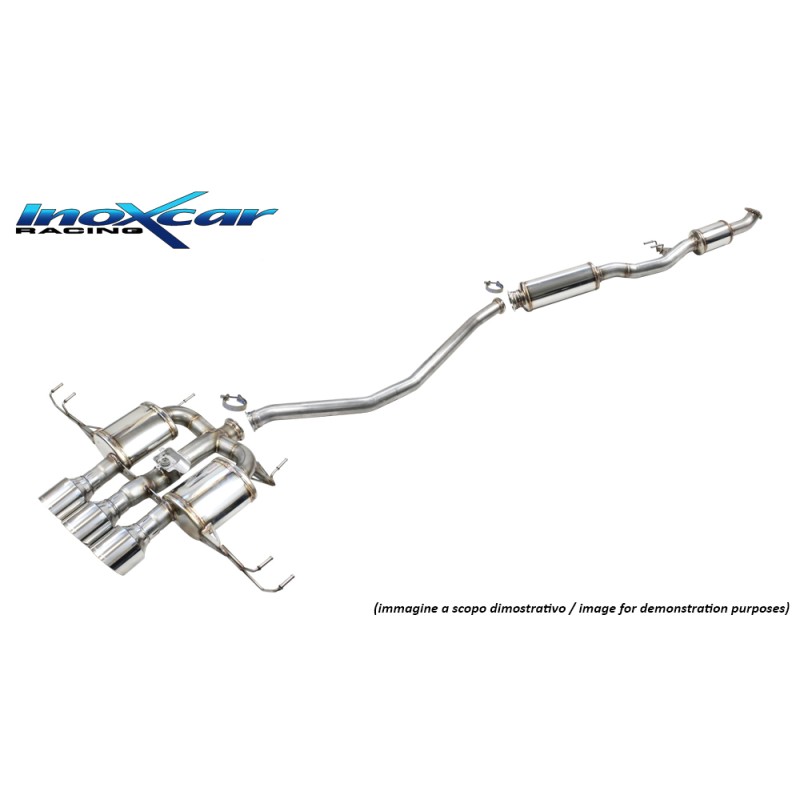 Exhaust Inoxcar HONDA CIVIC CATBACK.HOCI.13.114R Exhaust Inoxcar HONDA CIVIC CATBACK.HOCI.13.114R