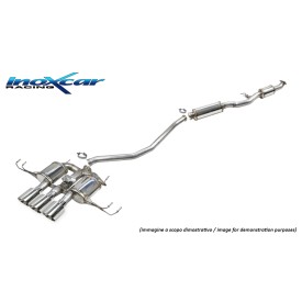 Escape Inoxcar HONDA CIVIC CATBACK.HOCI.15.114RS