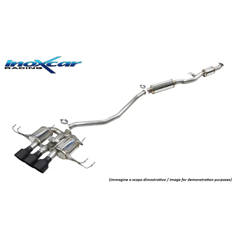 Echappement Inoxcar HONDA CIVIC CATBACK.HOCI.15.114CBLACK Echappement Inoxcar HONDA CIVIC CATBACK.HOCI.15.114CBLACK