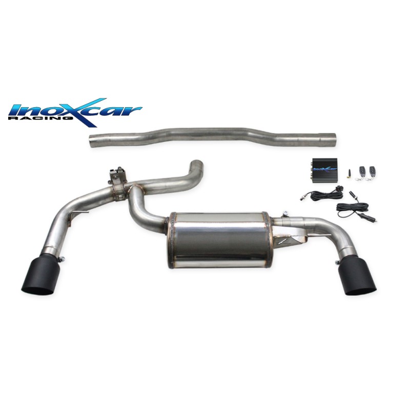 Exhaust Inoxcar MINI COUNTRYMAN (Type F60) VALV.MICO.37.10CBLACK Exhaust Inoxcar MINI COUNTRYMAN (Type F60) VALV.MICO.37.10CBLACK