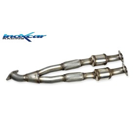 Escape Inoxcar NISSAN GT-R Y-PIPE.GTR.SIL