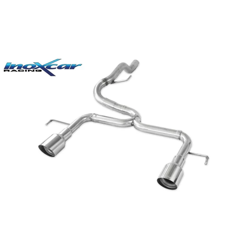 Sportauspuff Inoxcar OPEL CORSA D OPCO.27.RA Sportauspuff Inoxcar OPEL CORSA D OPCO.27.RA