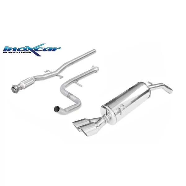 Sportauspuff Inoxcar PEUGEOT 208 MK1 CATBACK.119