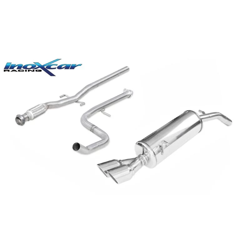 Echappement Inoxcar PEUGEOT 208 MK1 CATBACK.119 Echappement Inoxcar PEUGEOT 208 MK1 CATBACK.119