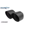 Exhaust Inoxcar PORSCHE CAYMAN POCAY.05.90CBLACK