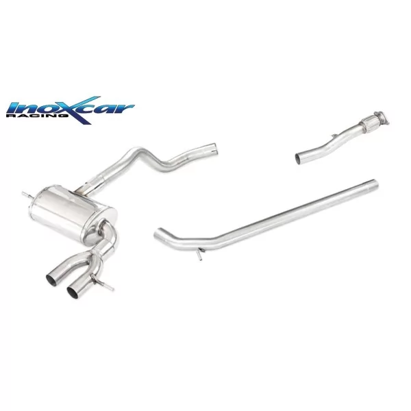 Echappement Inoxcar RENAULT MEGANE IV CATBACK.127