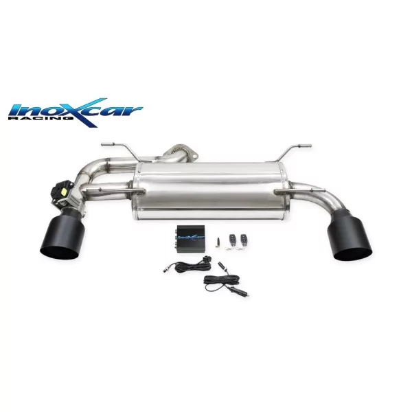 Exhaust Inoxcar SUBARU BRZ VALV.BRZ.01.114CBLACK