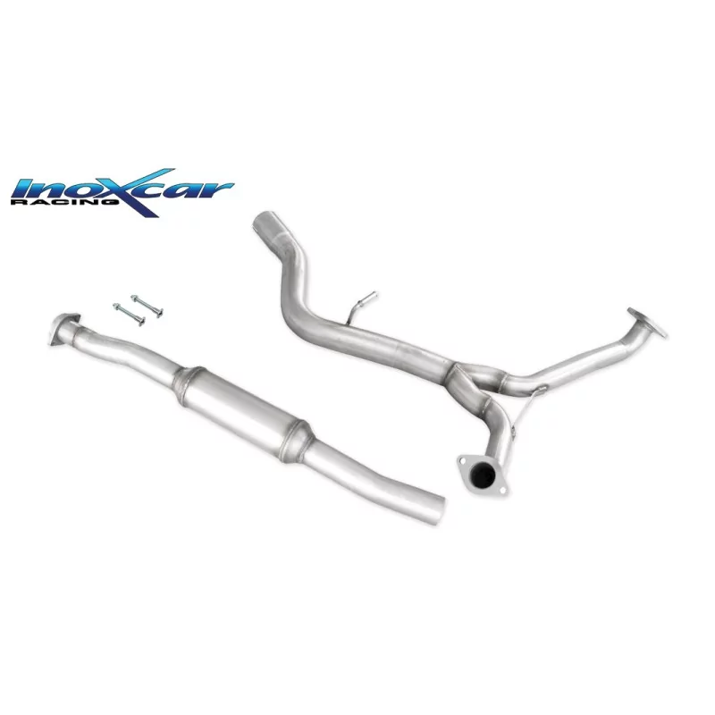Exhaust Inoxcar SUBARU IMPREZA 4WD ITSU.37S