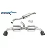 Echappement Inoxcar TOYOTA YARIS CATBACK.TOYA.06.10CBLACK
