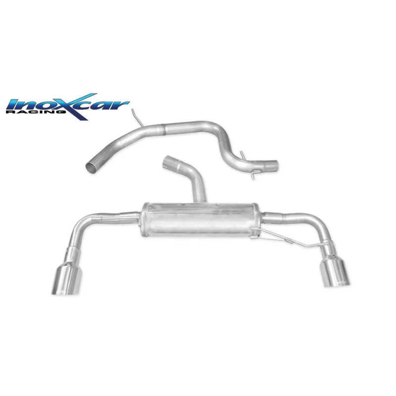 Echappement Inoxcar VOLKSWAGEN GOLF 6 CATBACK.VW4 Echappement Inoxcar VOLKSWAGEN GOLF 6 CATBACK.VW4