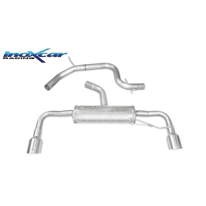 Escape Inoxcar VOLKSWAGEN GOLF 6 CATBACK.VW4 Escape Inoxcar VOLKSWAGEN GOLF 6 CATBACK.VW4