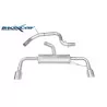Sportauspuff Inoxcar VOLKSWAGEN GOLF 6 CATBACK.VW4
