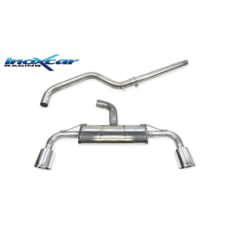 Exhaust Inoxcar VOLKSWAGEN GOLF 8 CATBACK.209.10RS