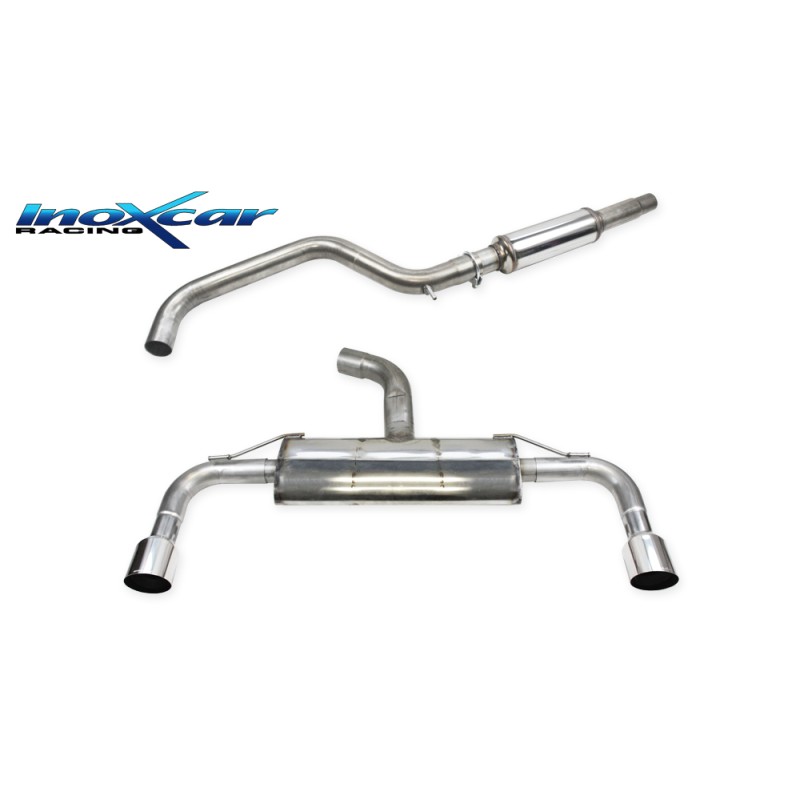Exhaust Inoxcar VOLKSWAGEN GOLF 8 CATBACK.210.10RA