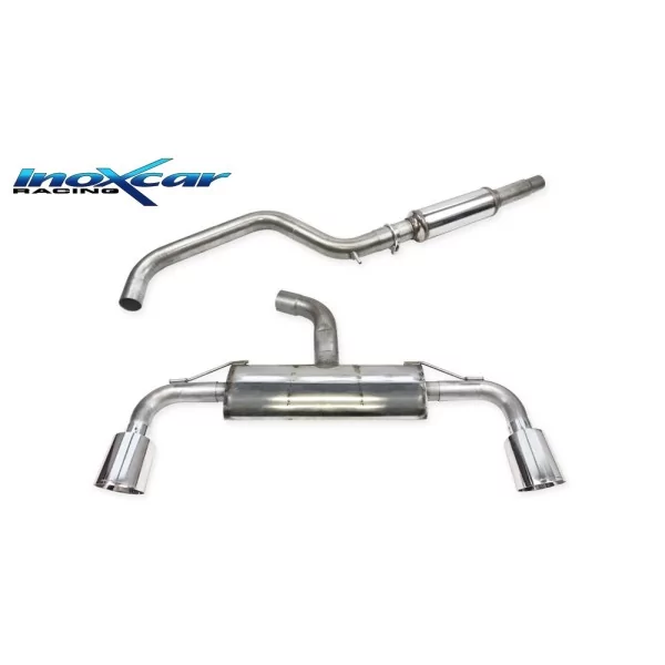 Echappement Inoxcar VOLKSWAGEN GOLF 8 CATBACK.210.10RS
