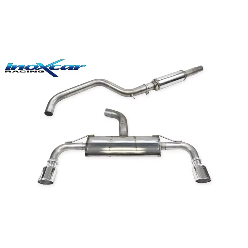 Sportauspuff Inoxcar VOLKSWAGEN GOLF 8 CATBACK.210.XR11 Sportauspuff Inoxcar VOLKSWAGEN GOLF 8 CATBACK.210.XR11
