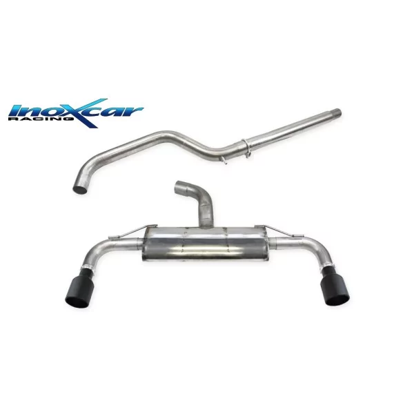 Sportauspuff Inoxcar VOLKSWAGEN GOLF 8 CATBACK.211.10CBLACK