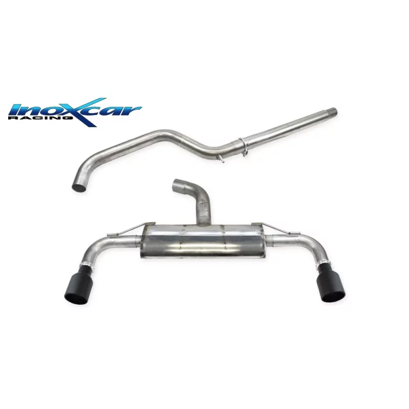 Sportauspuff Inoxcar VOLKSWAGEN GOLF 8 CATBACK.211.10CBLACK