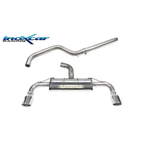 Escape Inoxcar VOLKSWAGEN GOLF 8 CATBACK.211.XR11