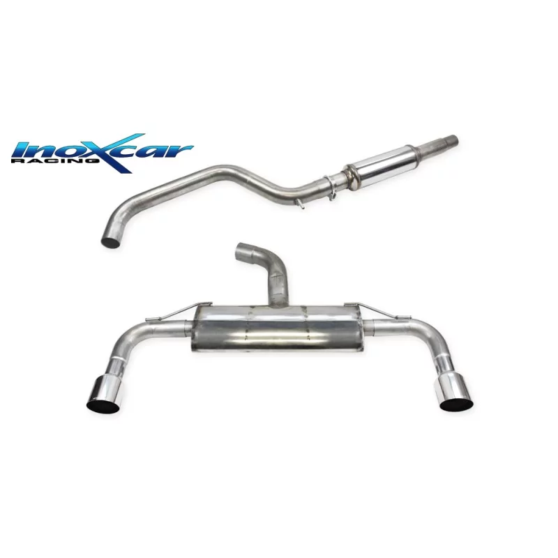 Exhaust Inoxcar VOLKSWAGEN GOLF 8 CATBACK.212.10RA Exhaust Inoxcar VOLKSWAGEN GOLF 8 CATBACK.212.10RA