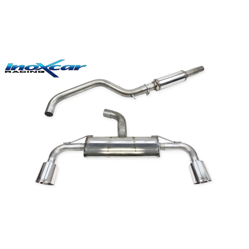 Exhaust Inoxcar VOLKSWAGEN GOLF 8 CATBACK.212.10RS Exhaust Inoxcar VOLKSWAGEN GOLF 8 CATBACK.212.10RS