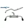 Sportauspuff Inoxcar VOLKSWAGEN GOLF 8 CATBACK.212.10CBLACK
