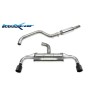 Escape Inoxcar VOLKSWAGEN GOLF 8 CATBACK.212.10CBLACK