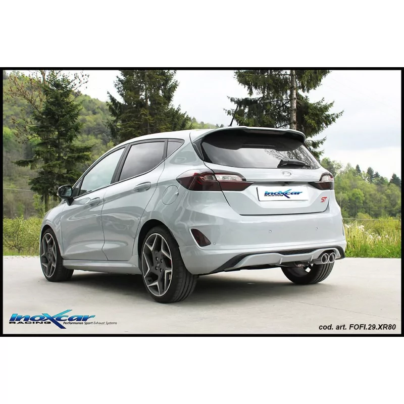 Exhaust Inoxcar FORD FIESTA VALV.FIESTA.02 Exhaust Inoxcar FORD FIESTA VALV.FIESTA.02