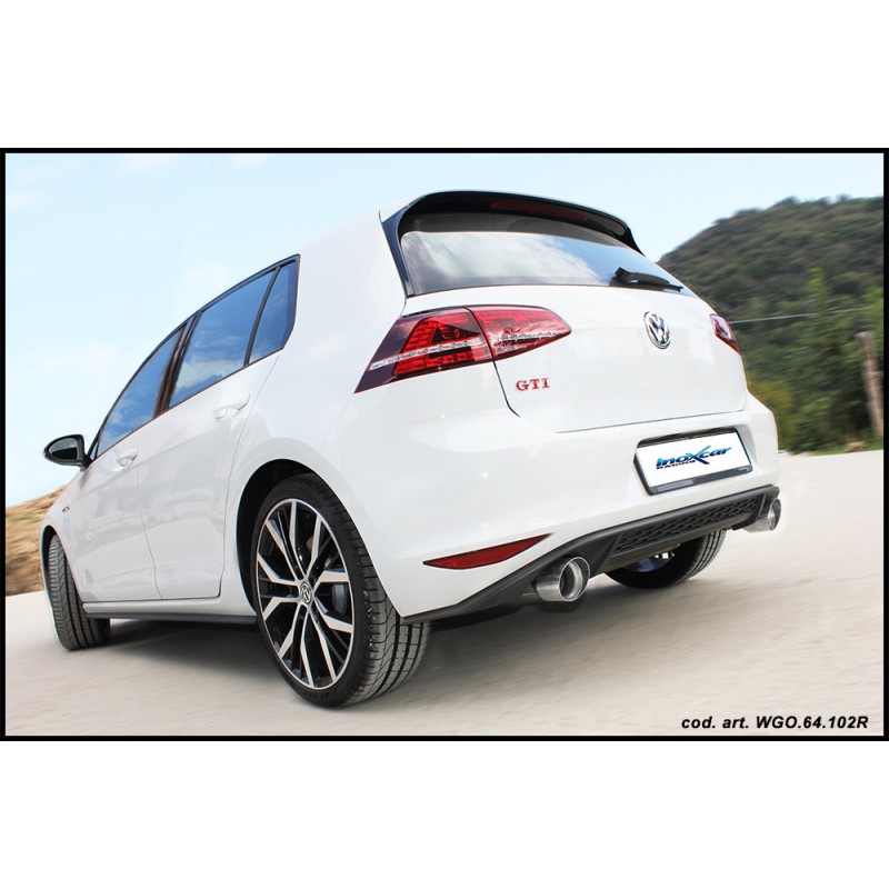 Escape Inoxcar VOLKSWAGEN GOLF 7 AFGTI.04CAT.100 Escape Inoxcar VOLKSWAGEN GOLF 7 AFGTI.04CAT.100