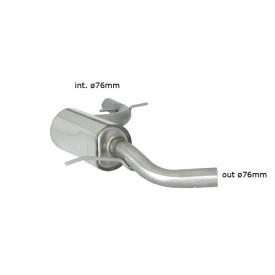 Ragazzon 57.0074.00 - Volkswagen Golf Mk6 2.0 GTI TSI ø76mm