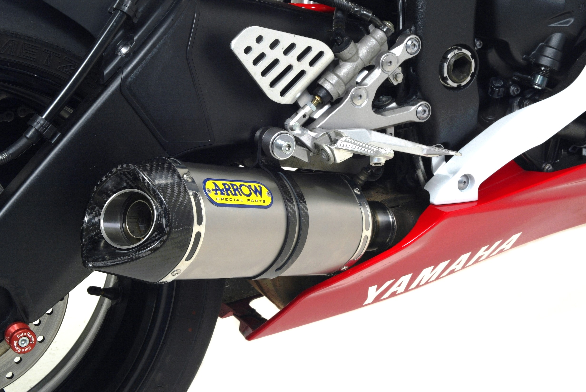 YZF-R6 ARROW マフラー　71699PK Webike | ARROW アロー THUNDER スリップオンマフラー YZF R6