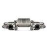 Sportauspuff Akrapovic PORSCHE 718 Cayman GTS 4.0 / Boxster GTS 4.0 - OPF/GPF