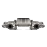 Exhaust Akrapovic PORSCHE 718 Cayman GTS 4.0 / Boxster GTS 4.0 - OPF/GPF