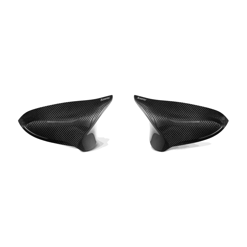 Akrapovic Carbon Fibre Mirror Cap Set - High Gloss - BMW M2 Competition (F87N) - OPF/GPF
