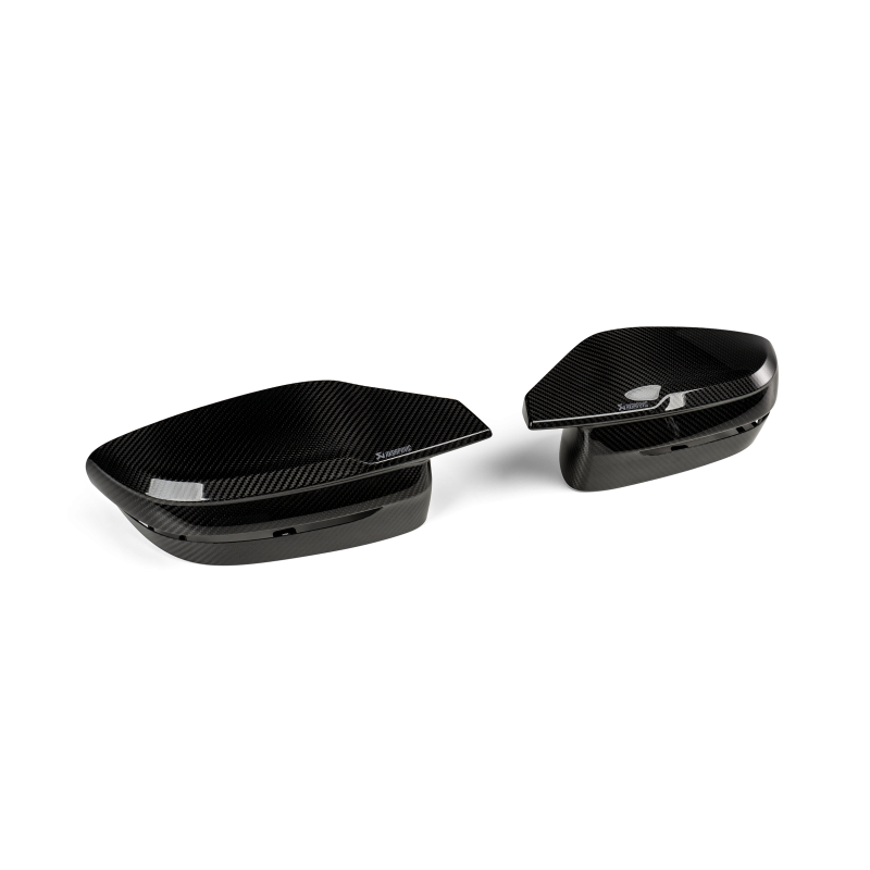 Akrapovic Set Cover Specchietti in Fibra di Carbonio - Lucido - BMW M2 Coupé (G87) - OPF/GPF